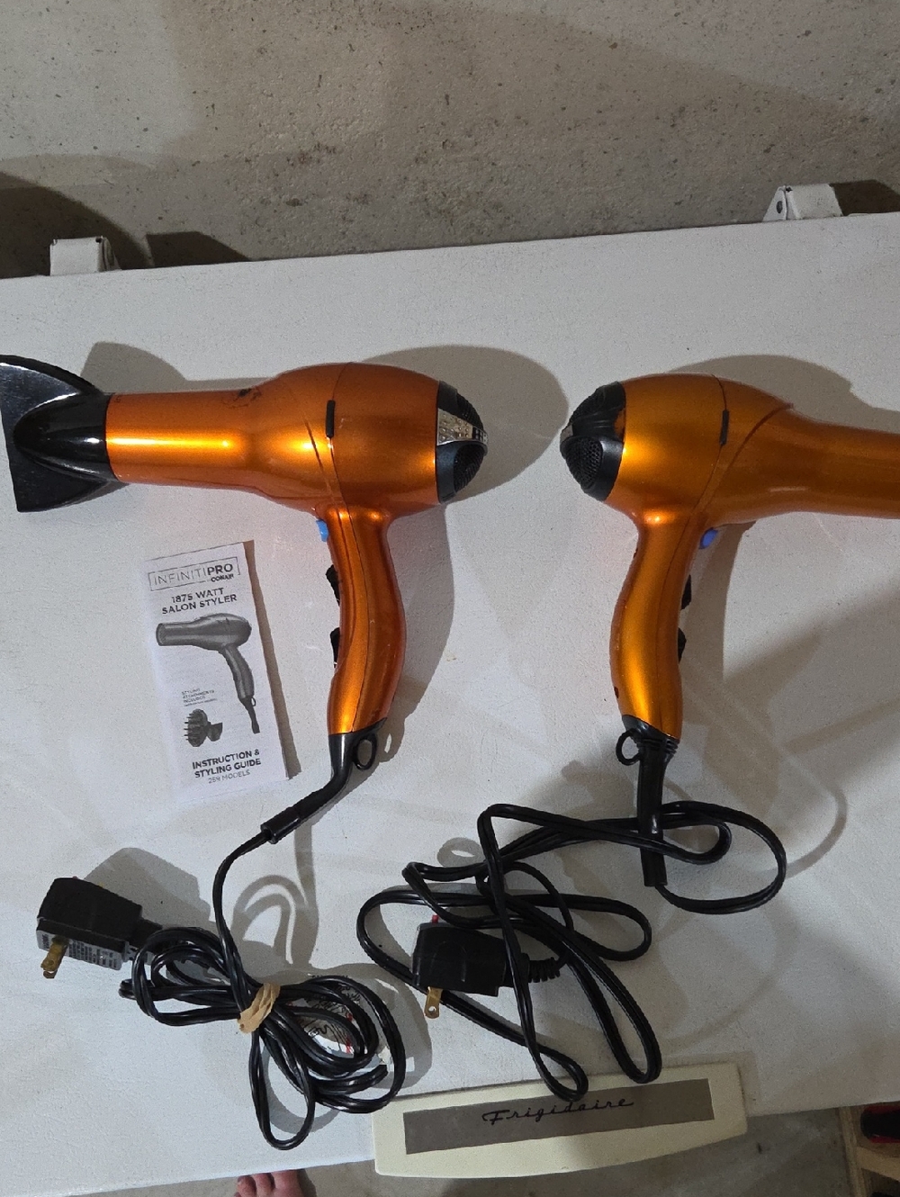 Hair Dryer - Orange Professional Salon Hair Tool
